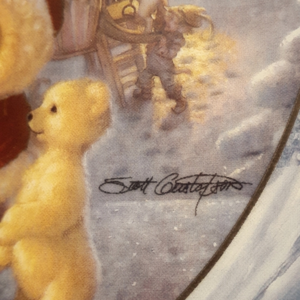 Santa Collectable Plate - Picture 6 of 10